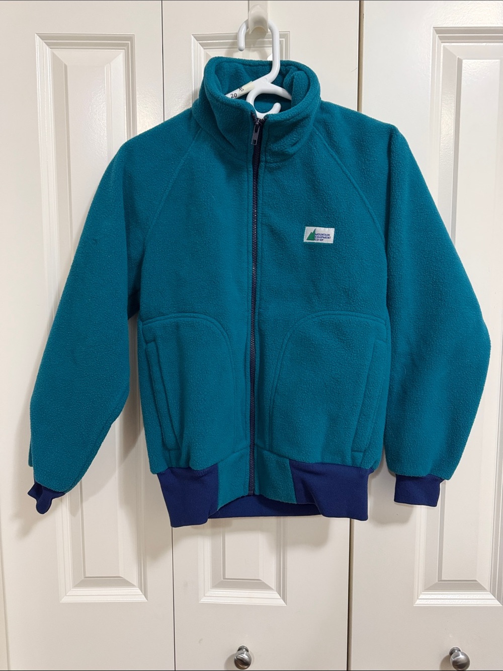 Mountain Equipment Co-op (MEC) Teal Fleece Full Zip Jacket XS womens